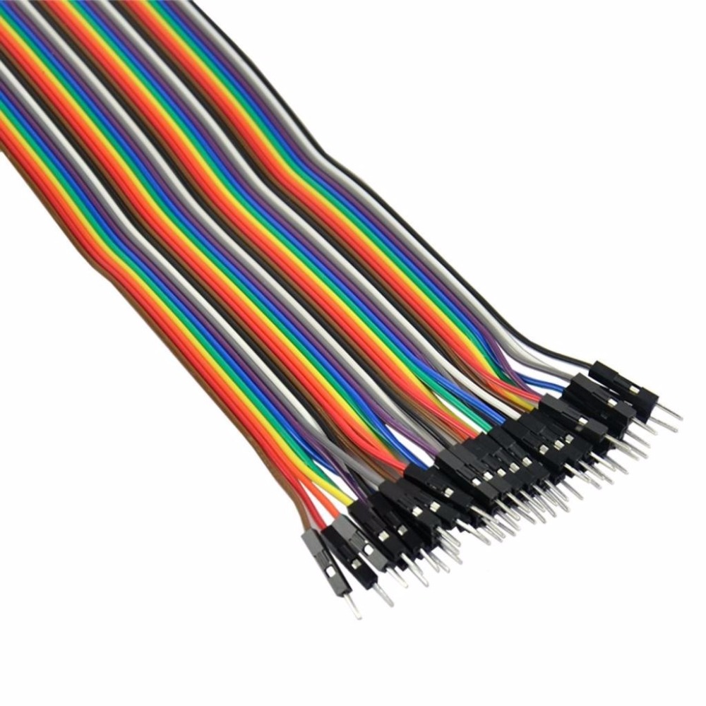 Dupont connecting jumper cable 40pin 20cm 24awg - Rahima Electronics