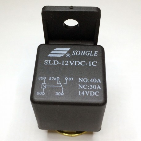 Relè SLD-12VDC-1C Relay 12v 30A 40A Songle 5 pin Auto Camper Univer